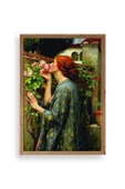 Kadın Ahşap Çerçeveli Tablo 50 x 70 thumbnail 1