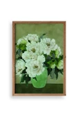 Çiçekler Ahşap Çerçeveli Tablo 23 x 30 thumbnail 1