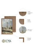 Kabe Camii Ahşap Çerçeveli Tablo 50 x 70 thumbnail 4