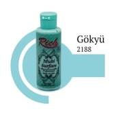 Rich Multi Surface 2188 Gökyüzü Akrilik Boya 120 cc thumbnail 4