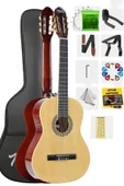 Midex MGX-200NT Kaliteli Klasik Gitar 4/4 Yetişkin Boy Full Set thumbnail 1