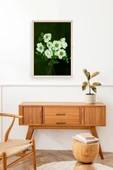 Çiçekler Ahşap Çerçeveli Tablo 23 x 30 thumbnail 3