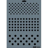 Rich New Seri N-111 Stencil 35x25 cm thumbnail 2