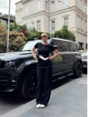 Düğme yakalı siyah alt üst takım s3943 thumbnail 5