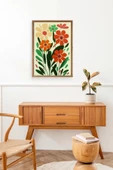 Çiçek Ahşap Çerçeveli Tablo 23 x 30 thumbnail 3