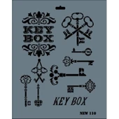 Rich New Seri N-110 Stencil 35x25 cm thumbnail 2