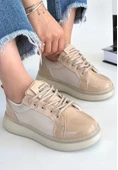 Piona Bej Rugan Bağcıklı Spor Ayakkabı thumbnail 1