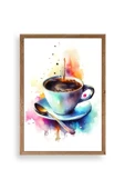 Kahve Ahşap Çerçeveli Tablo 50 x 70 thumbnail 1