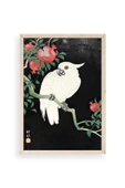 Ohara Koson Ahşap Çerçeveli Tablo 23 x 30 thumbnail 1