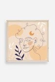Kadın Ahşap Çerçeveli Tablo 42 x 42 thumbnail 1