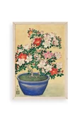 Ohara Koson Ahşap Çerçeveli Tablo 30 x 42 thumbnail 1