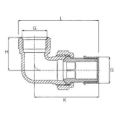 3/4 Köşe Radyatör Rakoru thumbnail 6