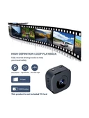 Wifi Mini Güvenlik Kamera (Uzaktan İzleme-Ses Dinleme-Hafıza Kart Kayıt) thumbnail 2