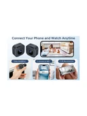 Wifi Mini Güvenlik Kamera (Uzaktan İzleme-Ses Dinleme-Hafıza Kart Kayıt) thumbnail 4