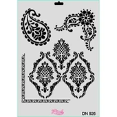 Rich Dantel Seri DN-926 Stencil 35x25 cm thumbnail 3