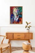 Atatürk Ahşap Çerçeveli Tablo 30 x 42 thumbnail 3