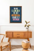 Motto Ahşap Çerçeveli Tablo 23 x 30 thumbnail 3