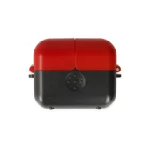 Airpods 3 (3.nesil) Basmalı Kılıf - Siyah-kırmızı thumbnail 1