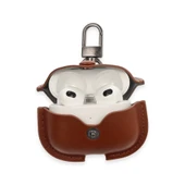 Airpods 3 (3.nesil) Çanta Deri Kılıf - Taba thumbnail 3