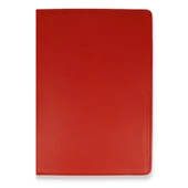 Samsung Galaxy T590 Tab A 10.5 Kılıf 360 Tablet Deri Kılıf - Kırmızı thumbnail 3