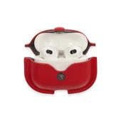 Airpods 3 (3.nesil) Çanta Deri Kılıf - Kırmızı thumbnail 3