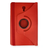 Samsung Galaxy T590 Tab A 10.5 Kılıf 360 Tablet Deri Kılıf - Kırmızı thumbnail 2