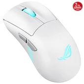 ASUS ROG KERIS II ORIGIN P722 90MP04A0-BMUA10 42000dpi KABLOSUZ GAMING MOUSE BEYAZ thumbnail 3