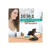 Dönüştürücü 10in1 Hub 116 - Gri thumbnail 2