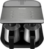 Arçelik TKM 9961 G Telve Gri İkili Türk Kahve Makinesi thumbnail 1