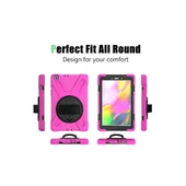 Samsung Galaxy T290 Tab A 8 Kılıf Amazing Tablet Kapak - Pembe thumbnail 3