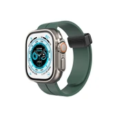 Apple Watch 42mm Kr412 Elegance Stylısh Kordon - Koyu Yeşil thumbnail 1