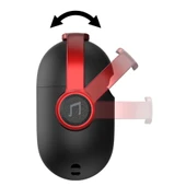 Airpods 3 (3.nesil) Cool Kılıf - Siyah-kırmızı thumbnail 4