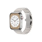 Apple Watch 38mm Kr413 Fine Steel Kordon - Yıldız Işığı thumbnail 1