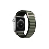 Apple Watch 42mm Mountain Kordon - Siyah-yeşil thumbnail 1