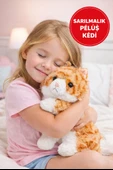 Peluş Kedi Oyuncak – Yumuşak Tüylü, Sarılmalık Sevimli Uyku Arkadaşı thumbnail 1