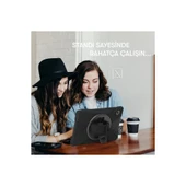 Lenovo M10 Hd X306f Kılıf Amazing Tablet Kapak - Siyah thumbnail 4