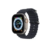 Apple Watch Ultra 49mm Alüminyum Kasa Cam Ekran Koruyucu - Siyah thumbnail 2