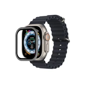 Apple Watch Ultra 49mm Alüminyum Kasa Cam Ekran Koruyucu - Gri thumbnail 1