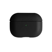 Airpods 3 (3.nesil) 405 Deri Kılıf - Siyah thumbnail 2