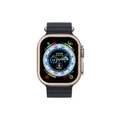 Apple Watch Ultra 49mm Alüminyum Kasa Cam Ekran Koruyucu - Gold thumbnail 3