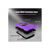 Samsung Galaxy T290 Tab A 8 Kılıf Amazing Tablet Kapak - Mor thumbnail 4