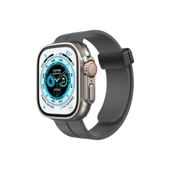 Apple Watch 38mm Kr412 Elegance Stylısh Kordon - Füme thumbnail 1