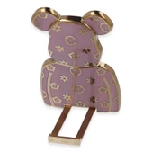 Astro Stand Ayıcık Desenli - Mor thumbnail 1