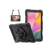 Samsung Galaxy T510 Tab A 10.1 Kılıf Pars Tablet Kapak - Siyah thumbnail 1