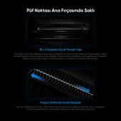 Şımart katya P Akıllı Robot Süpürge Kıl Kesici Bıçaklı Ana Fırça 8000Pa Emiş Gücü thumbnail 2