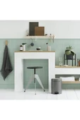 Brabantia Brabantia Çöp Kutusu 5 Litre Newicon Pedallı Platin 112683 thumbnail 2