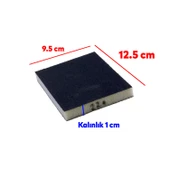 Sünger Zımpara 9.5 x 12.5 cm Takoz Blok Flex Taşlama Ahşap Yassı El Zımparası 220 kum 1 Adet thumbnail 2