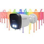 7'li 5MP IP Güvenlik Kamera Seti-Gece Renkli Görüntü-Su Geçirmez Dış Mekan-Sesli Kayıt -Ultra HD thumbnail 7