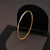 22 Ayar Başak Ajda Altın Bilezik (2*7) 14 Gram thumbnail 6