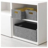 Düzenleyici Kutu Sarı, 25x31x15 cm Adet Dolap İçi Düzenleme,Sepet - 3